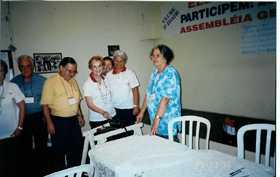 Abertura da urna de vota��o