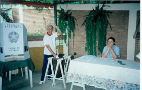 Futura Presidente, Tereza Dotto, votando